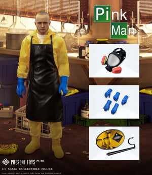 PRESENT TOYS PT-sp98 1/6 Breaking Toxic Pink Man The Bad Action Figure Model