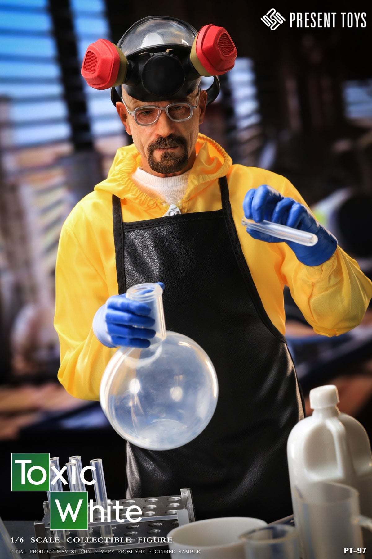 PRESENT TOYS PT-sp97 1/6 Breaking Toxic Mr. White The Bad Action Figure Model