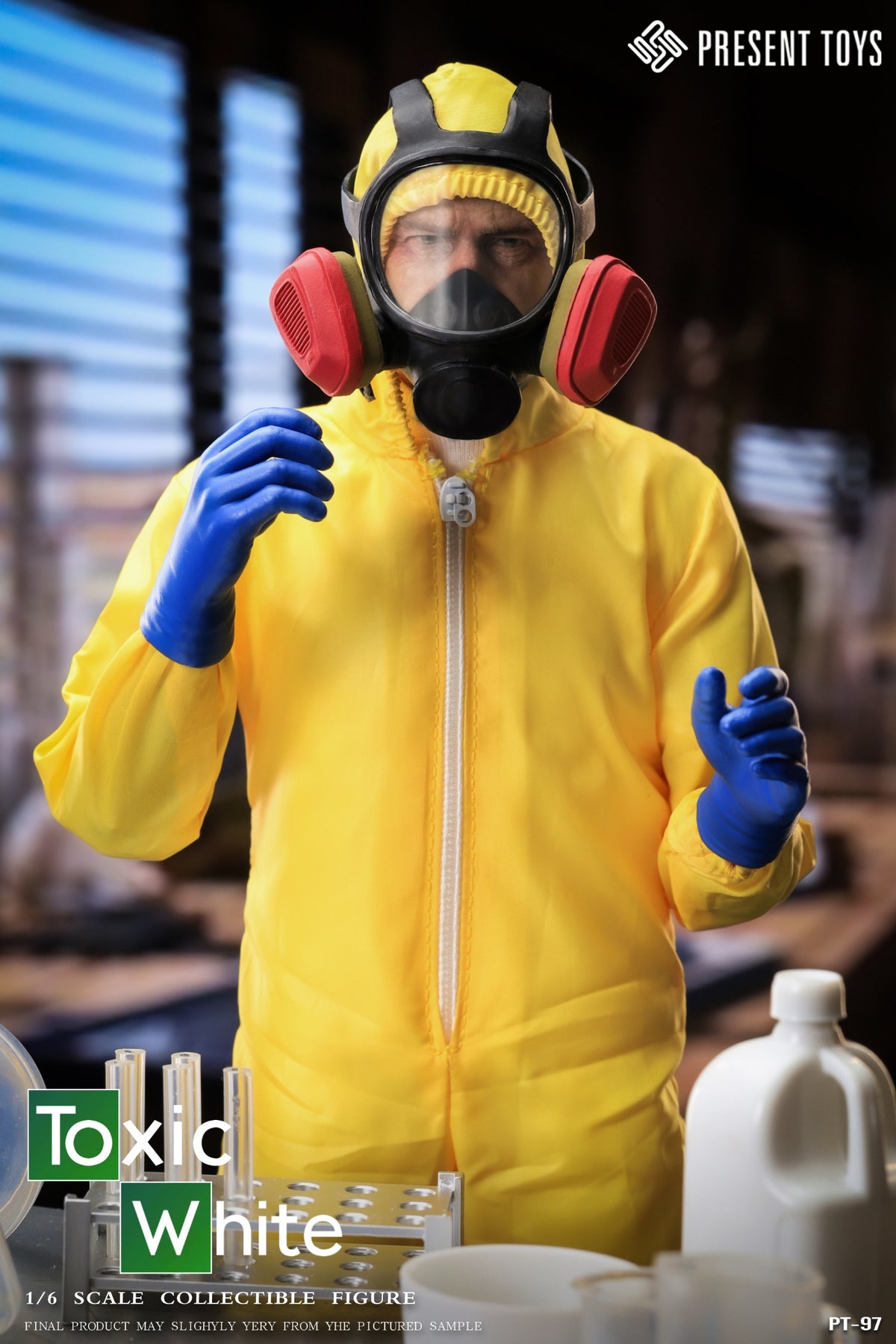 PRESENT TOYS PT-sp97 1/6 Breaking Toxic Mr. White The Bad Action Figure Model
