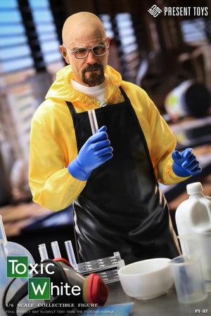 PRESENT TOYS PT-sp97 1/6 Breaking Toxic Mr. White The Bad Action Figure Model