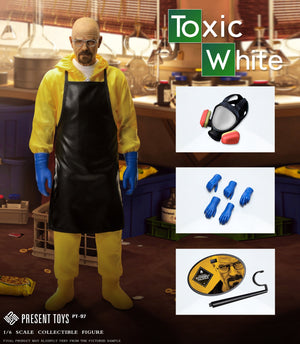 PRESENT TOYS PT-sp97 1/6 Breaking Toxic Mr. White The Bad Action Figure Model