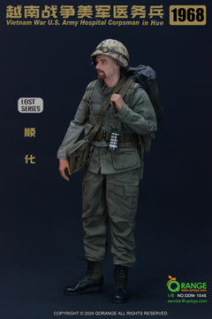 QORANGE QOTOYS QOM-1046 Figurine articulée 1/6 d'infirmier de l'armée américaine pendant la guerre du Vietnam