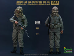 QORANGE QOTOYS QOM-1046 Figurine articulée 1/6 d'infirmier de l'armée américaine pendant la guerre du Vietnam