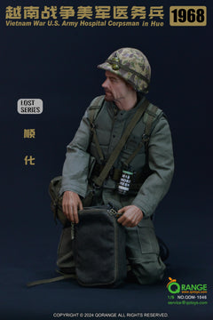 QORANGE QOTOYS QOM-1046 Figurine articulée 1/6 d'infirmier de l'armée américaine pendant la guerre du Vietnam