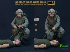 QORANGE QOTOYS QOM-1046 Figurine articulée 1/6 d'infirmier de l'armée américaine pendant la guerre du Vietnam