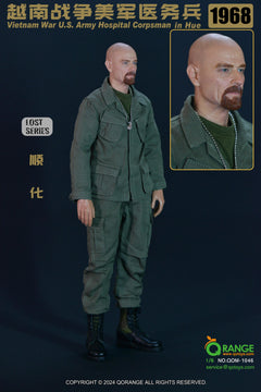QORANGE QOTOYS QOM-1046 Figurine articulée 1/6 d'infirmier de l'armée américaine pendant la guerre du Vietnam