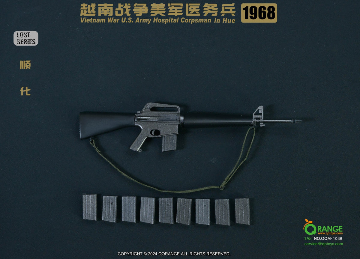 QORANGE QOTOYS QOM-1046 Figurine articulée 1/6 d'infirmier de l'armée américaine pendant la guerre du Vietnam