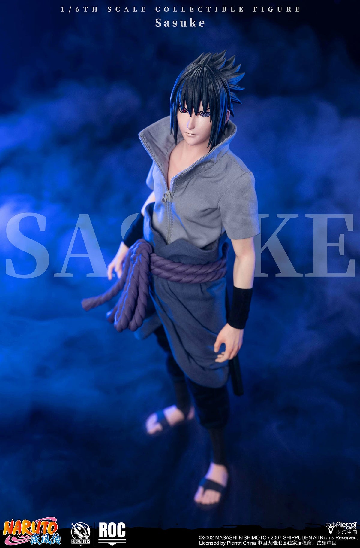 Preventa ROCKETTOYS ROC-018 1/6 Uchiha Sasuke figura de acción de colección