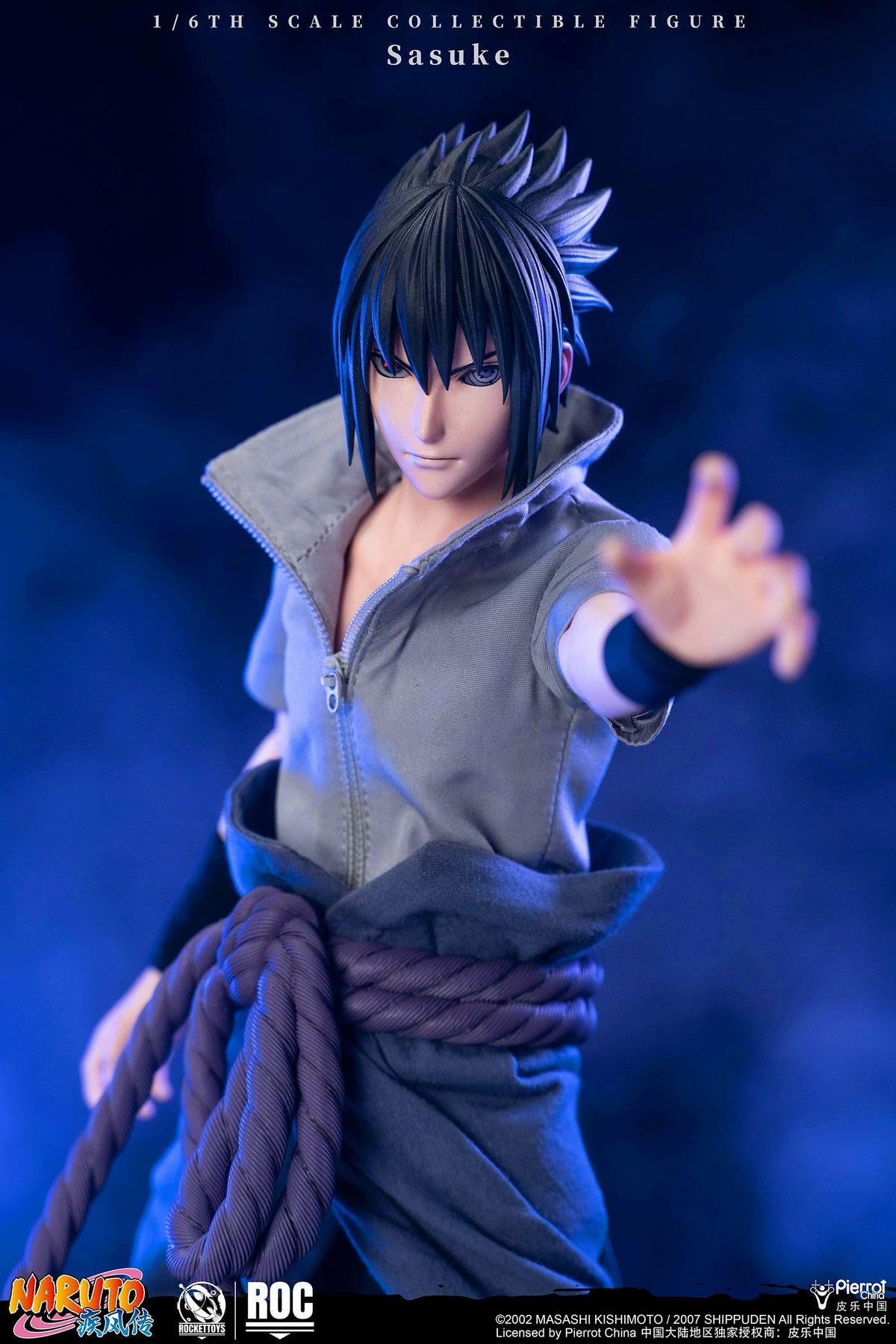 Preventa ROCKETTOYS ROC-018 1/6 Uchiha Sasuke figura de acción de colección