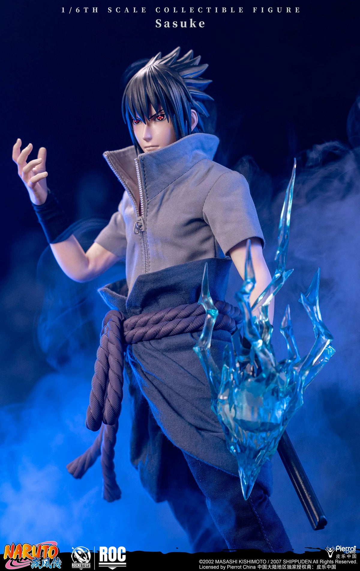 Preventa ROCKETTOYS ROC-018 1/6 Uchiha Sasuke figura de acción de colección