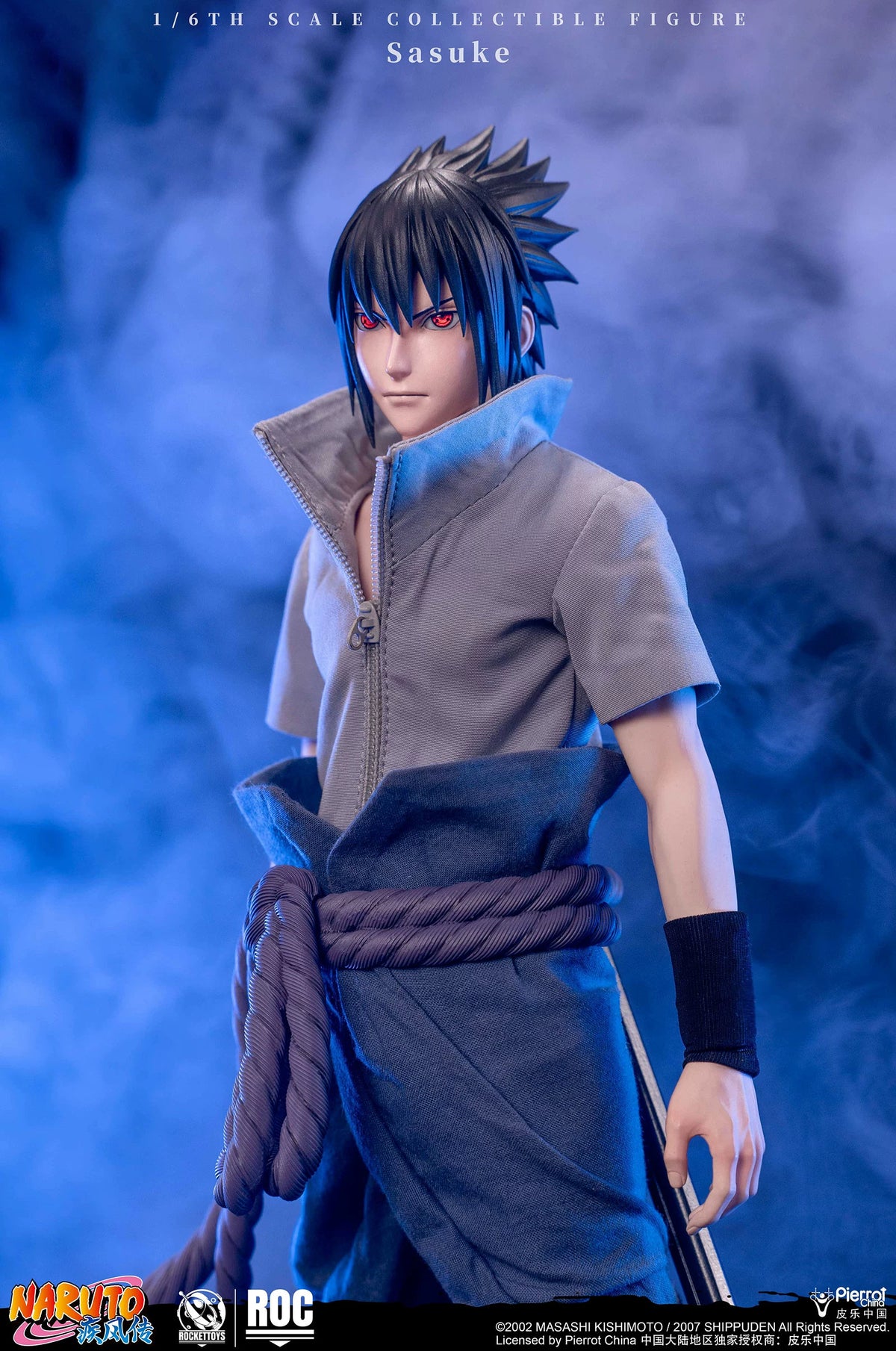 Preventa ROCKETTOYS ROC-018 1/6 Uchiha Sasuke figura de acción de colección