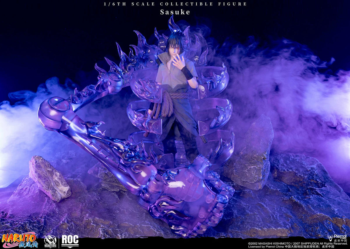 Preventa ROCKETTOYS ROC-018 1/6 Uchiha Sasuke figura de acción de colección