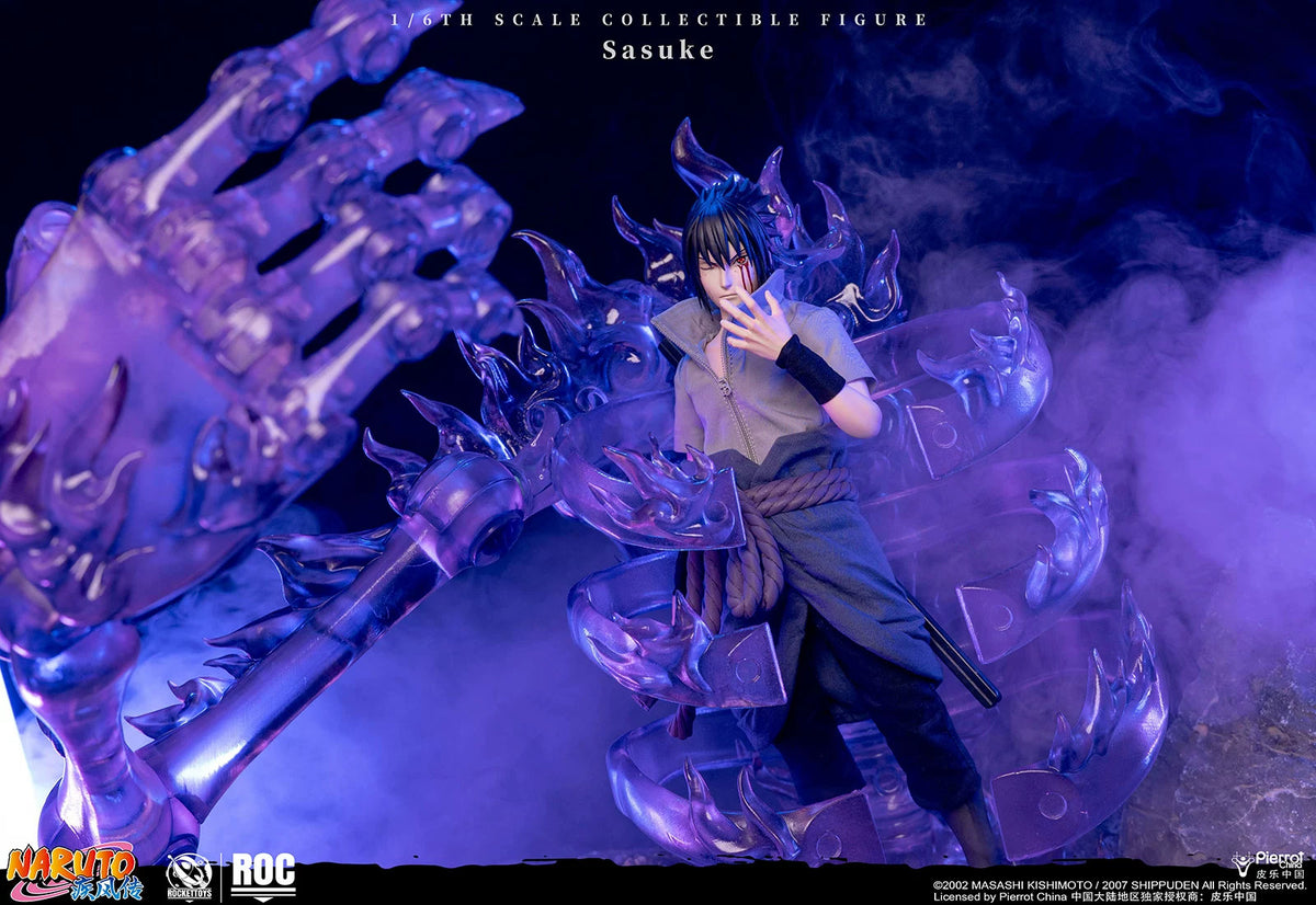 Preventa ROCKETTOYS ROC-018 1/6 Uchiha Sasuke figura de acción de colección