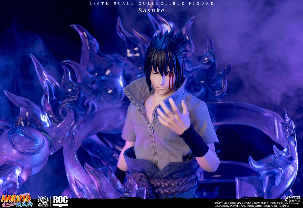 Preventa ROCKETTOYS ROC-018 1/6 Uchiha Sasuke figura de acción de colección