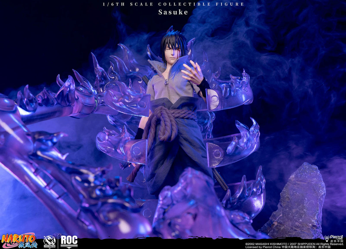 Preventa ROCKETTOYS ROC-018 1/6 Uchiha Sasuke figura de acción de colección