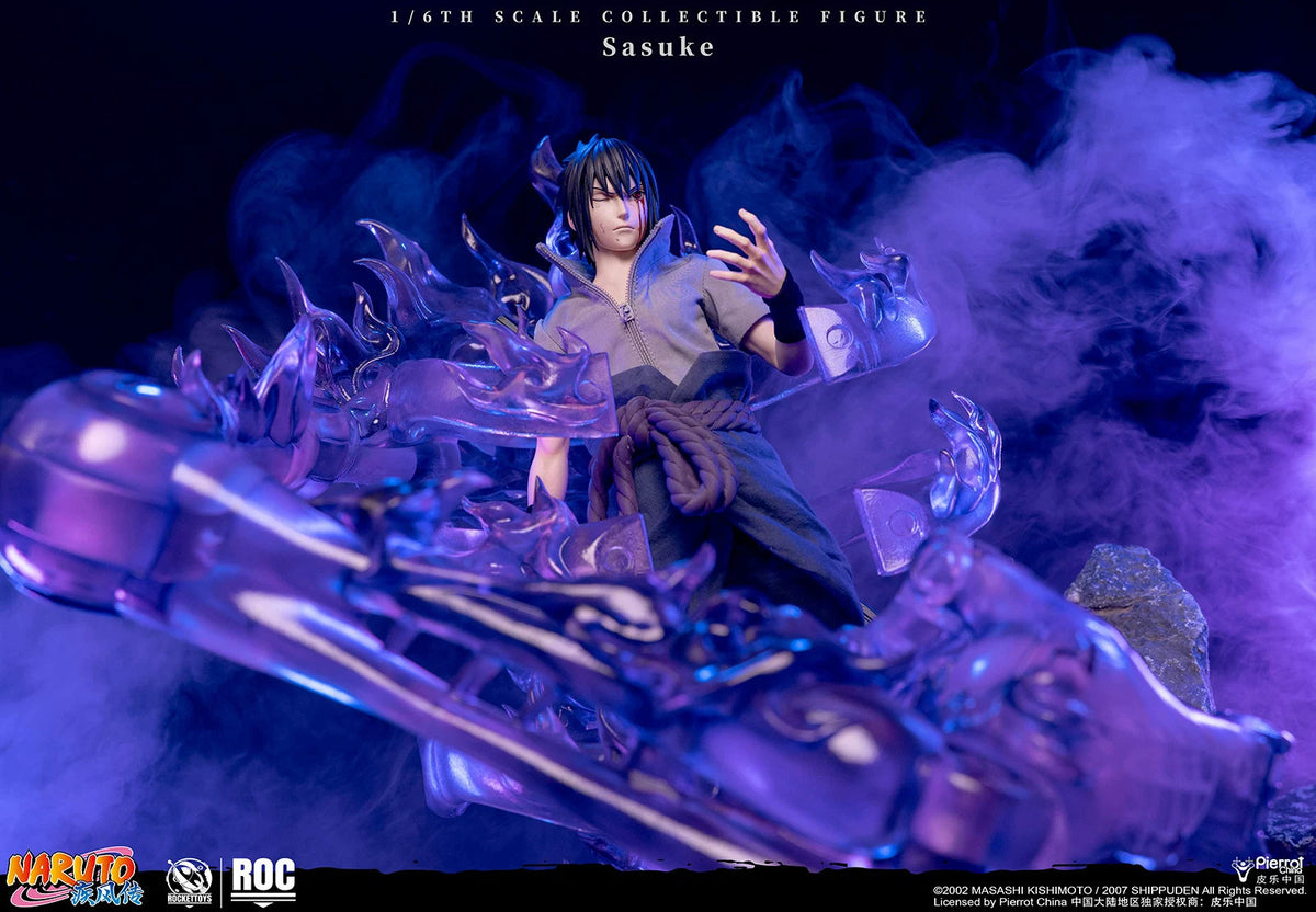 Preventa ROCKETTOYS ROC-018 1/6 Uchiha Sasuke figura de acción de colección