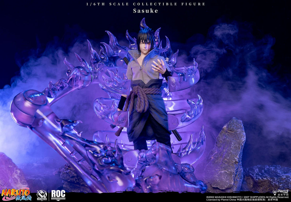 Preventa ROCKETTOYS ROC-018 1/6 Uchiha Sasuke figura de acción de colección