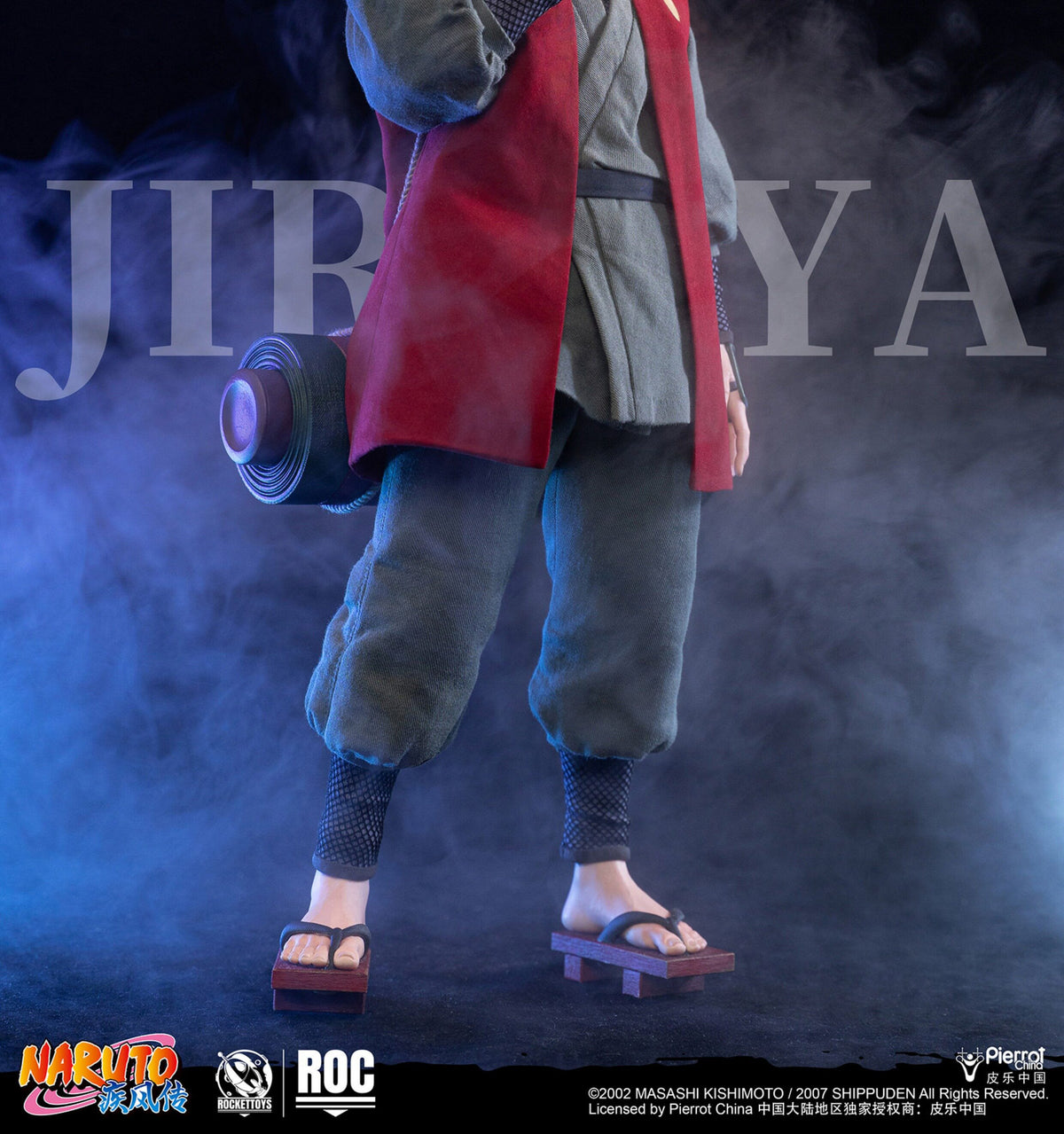 Presale RocketToys ROC-020 1/6 Jiraiya Collectible Action Figure Toy Deluxe Ver.