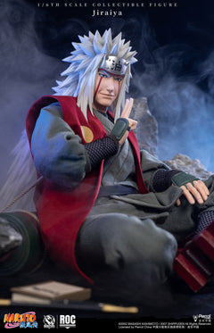 Presale RocketToys ROC-020 1/6 Jiraiya Collectible Action Figure Toy Deluxe Ver.