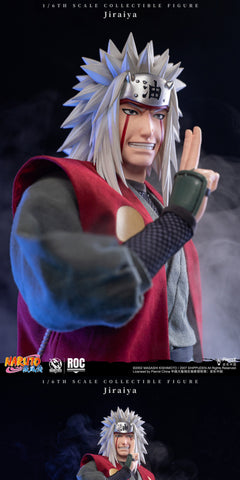 Presale RocketToys ROC-020 1/6 Jiraiya Collectible Action Figure Toy Deluxe Ver.