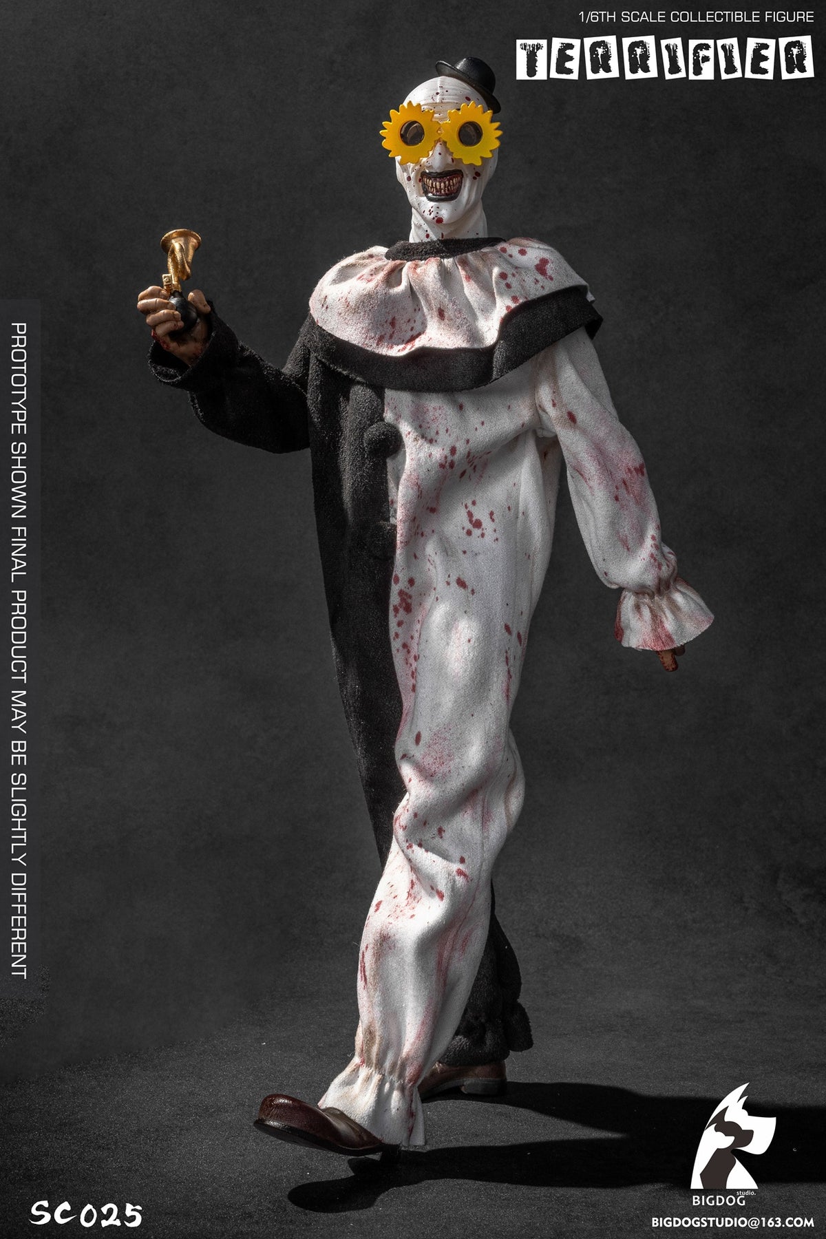 BIGDOG STUDIO SC025 1/6 The Terrorist Clown 12" Action Figure Model Toy