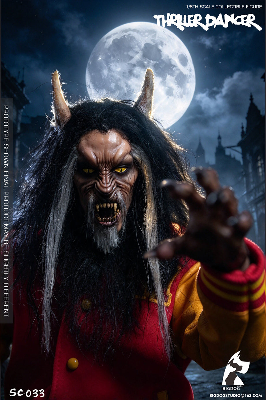 Presale BIGDOG STUDIO SC033 1/6 Thrilling Werewolf Action Figure