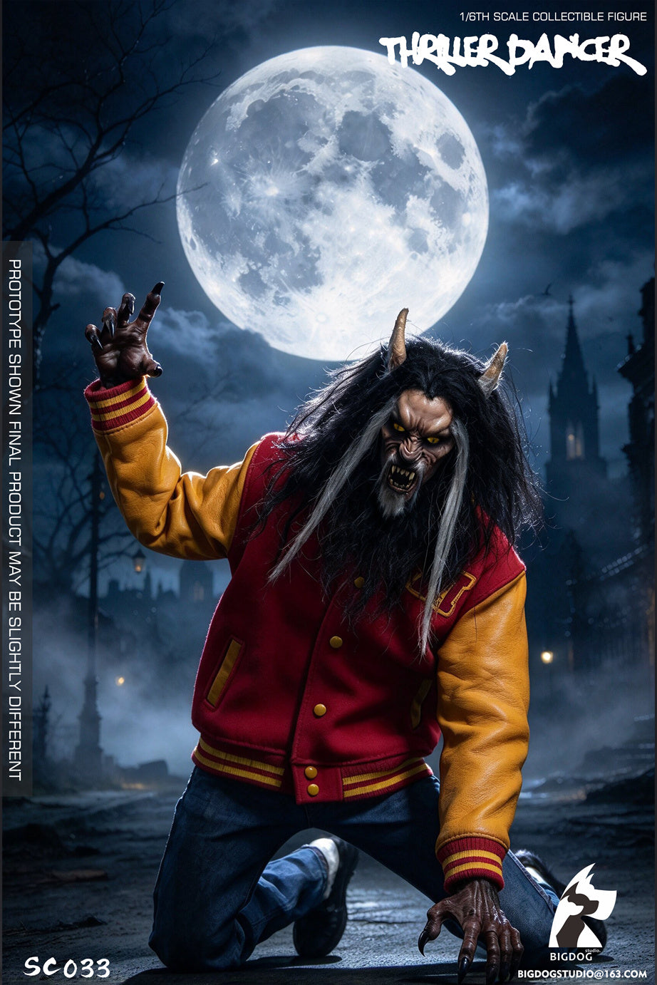 Presale BIGDOG STUDIO SC033 1/6 Thrilling Werewolf Action Figure
