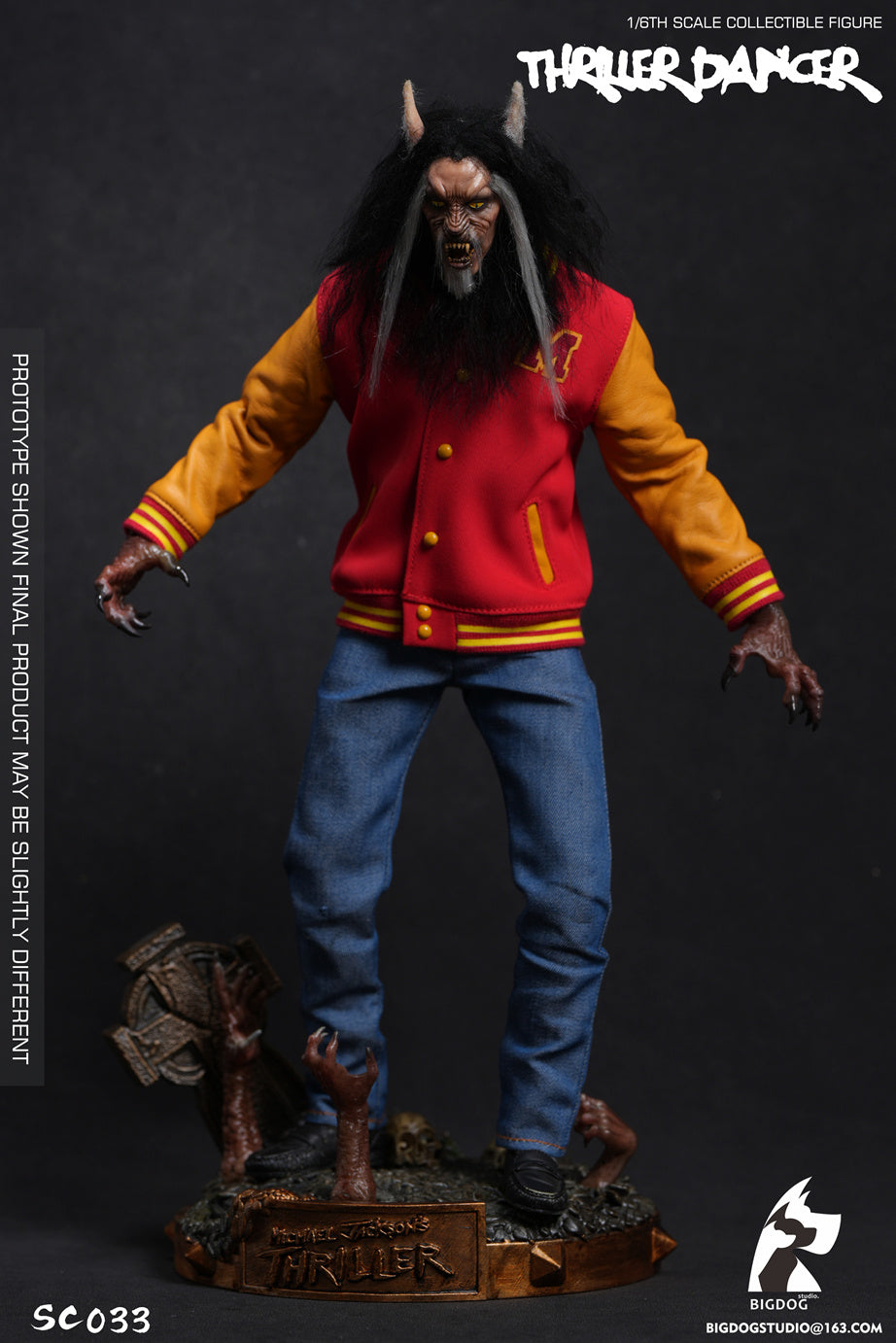 Presale BIGDOG STUDIO SC033 1/6 Thrilling Werewolf Action Figure