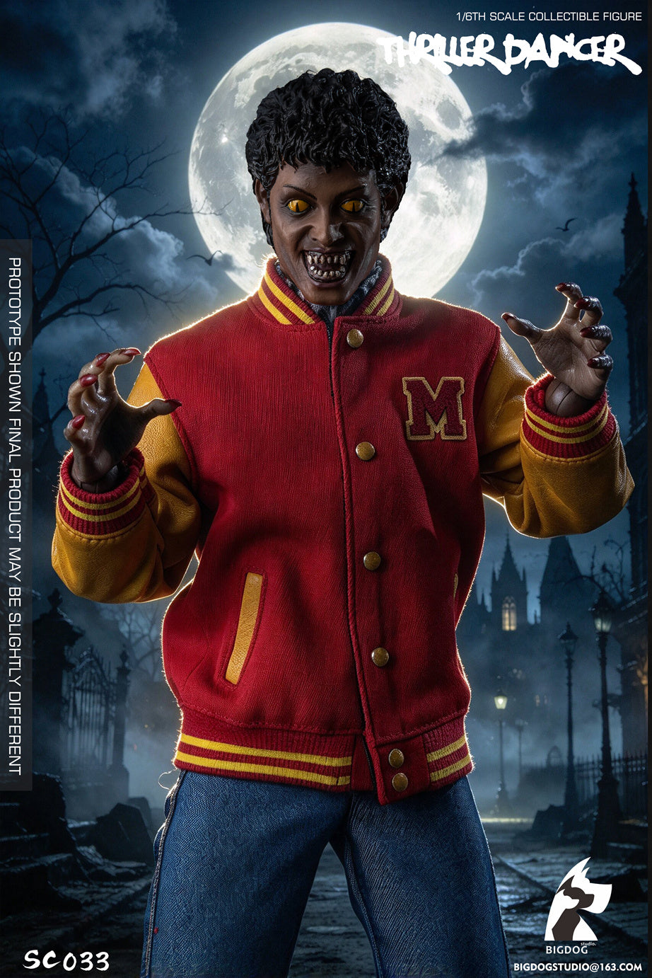 Presale BIGDOG STUDIO SC033 1/6 Thrilling Werewolf Action Figure