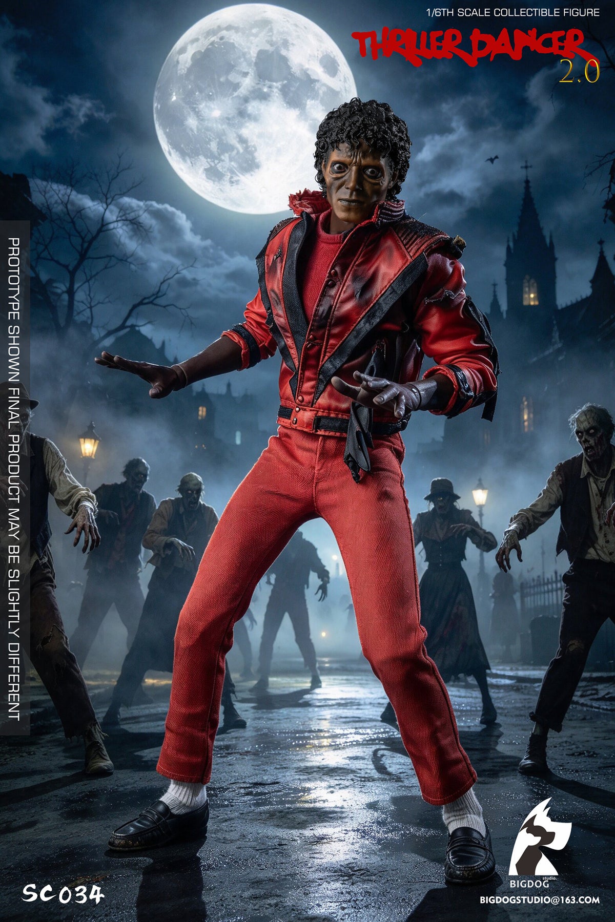 Presale BIGDOG STUDIO SC034 1/6 Thriller Dancer 2.0 Two-Person Suit