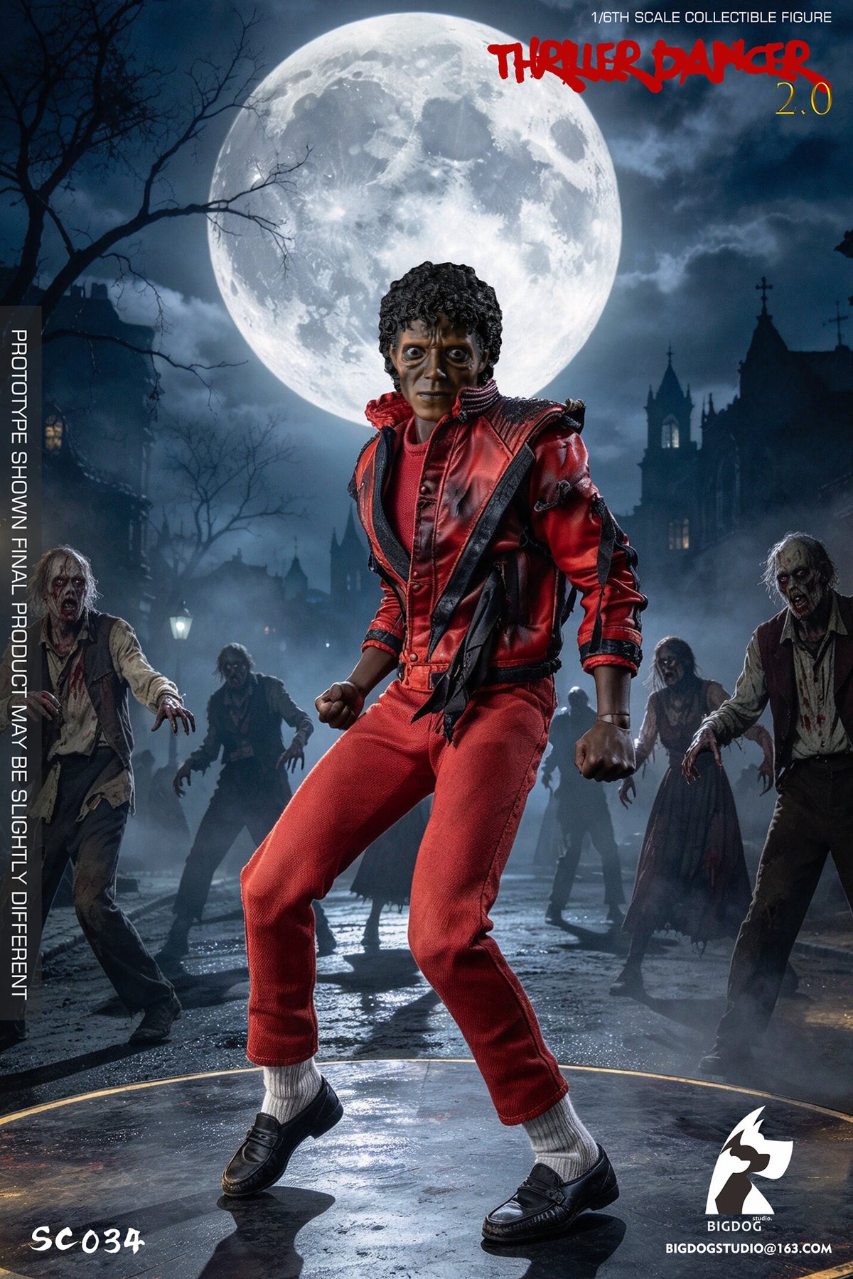 Presale BIGDOG STUDIO SC034 1/6 Thriller Dancer 2.0 Two-Person Suit