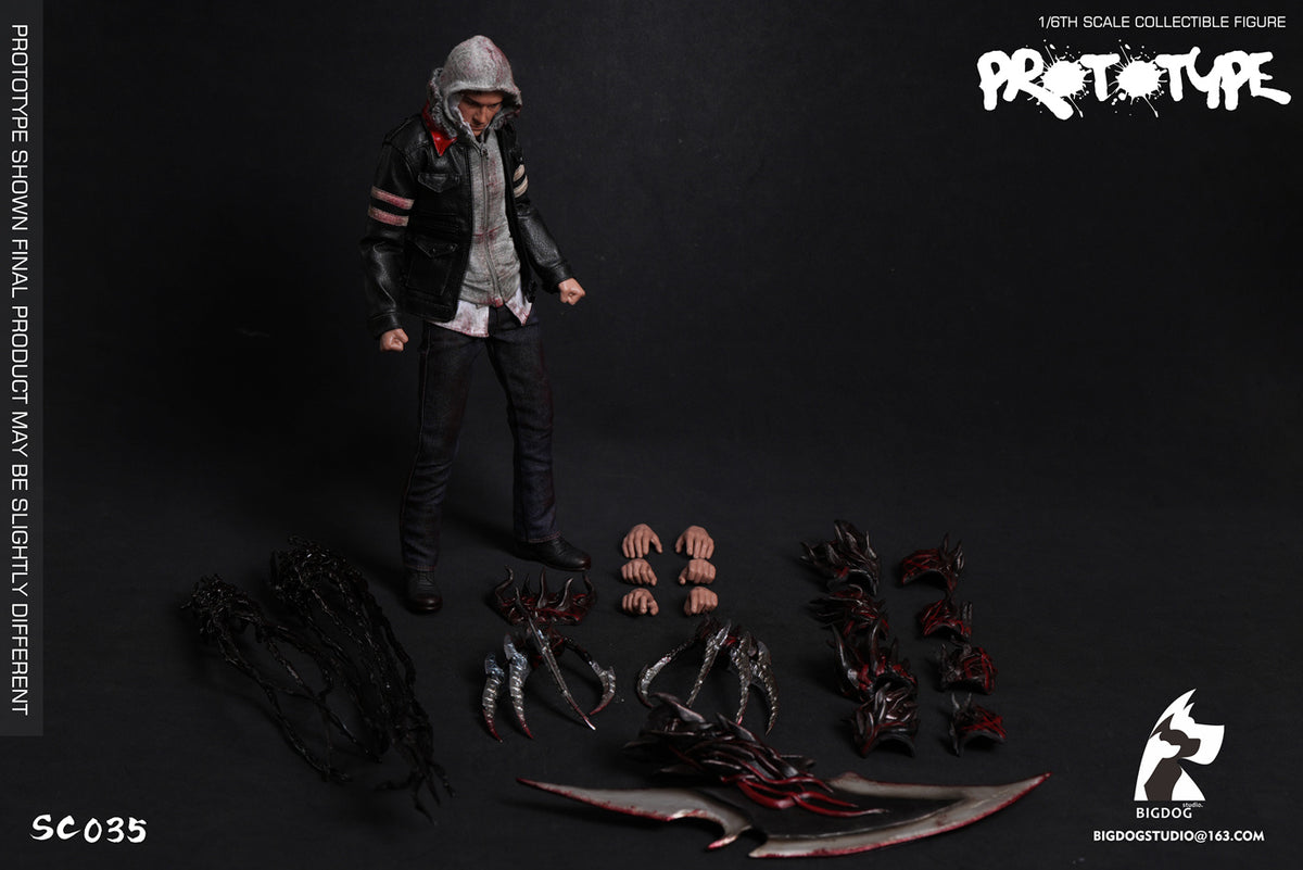Presale BIGDOG STUDIO SC035 1/6 Prototype Alex Mercer Action Figure