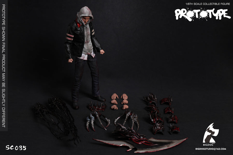Presale BIGDOG STUDIO SC035 1/6 Prototype Alex Mercer Action Figure
