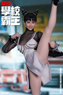 Preventa SUPER DUCK SET093 1/6 Super School Bully Black & White Fighter figura