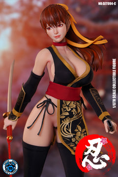 Presale SUPER DUCK SET094C 1/6 Sexy Female Ninja Kasumi Action Figure Model Toy