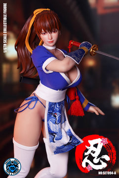 予約受付中 SUPER DUCK SET094A 1/6 セクシー女性忍者 かすみ アクションフィギュア 模型 おもちゃ