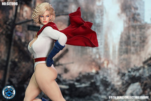 Presale SUPER DUCK SET096 1/6 Power Girl Superwoman Female Action Figure Model