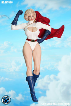 Preventa SUPER DUCK SET096 1/6 Power Girl Superwoman modelo de figura de acción femenina