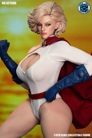 Presale SUPER DUCK SET096 1/6 Power Girl Superwoman Female Action Figure Model
