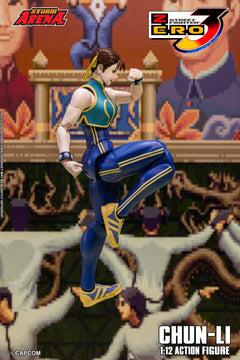 Vorverkauf Storm Arena SFSA06 1/12 Street Fighter Zero 3 CHUN-LI Actionfigur Spielzeug