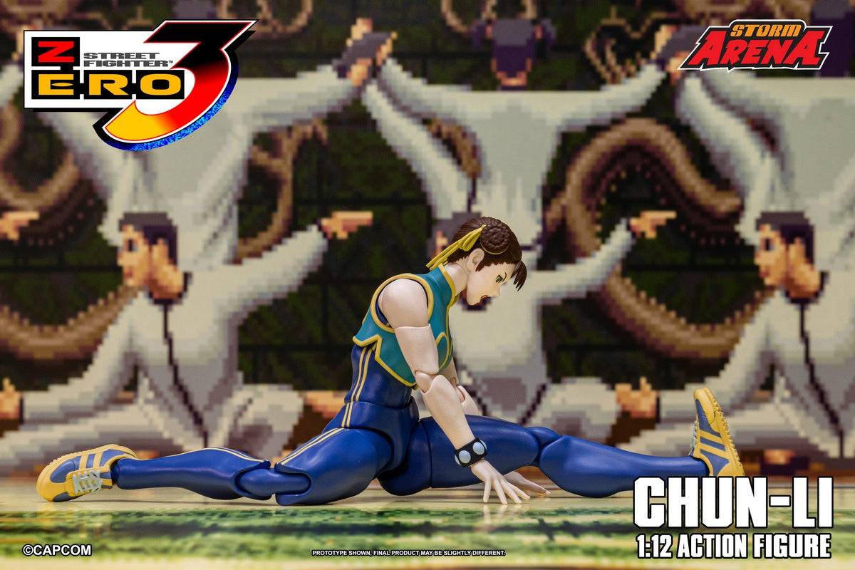 Vorverkauf Storm Arena SFSA06 1/12 Street Fighter Zero 3 CHUN-LI Actionfigur Spielzeug