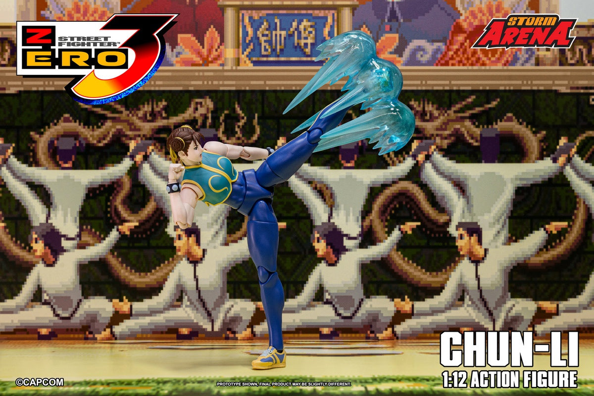Vorverkauf Storm Arena SFSA06 1/12 Street Fighter Zero 3 CHUN-LI Actionfigur Spielzeug