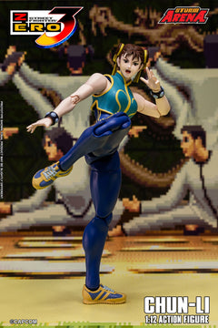 Vorverkauf Storm Arena SFSA06 1/12 Street Fighter Zero 3 CHUN-LI Actionfigur Spielzeug