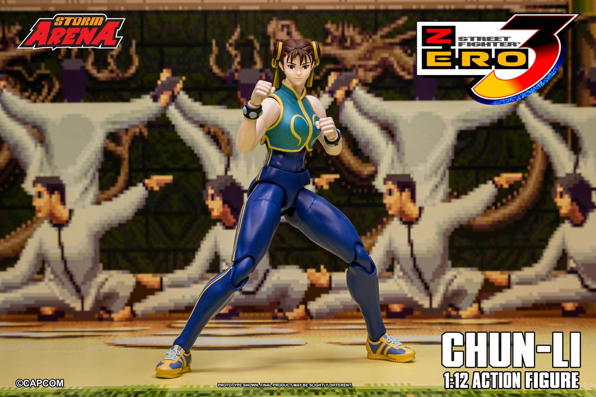 Vorverkauf Storm Arena SFSA06 1/12 Street Fighter Zero 3 CHUN-LI Actionfigur Spielzeug