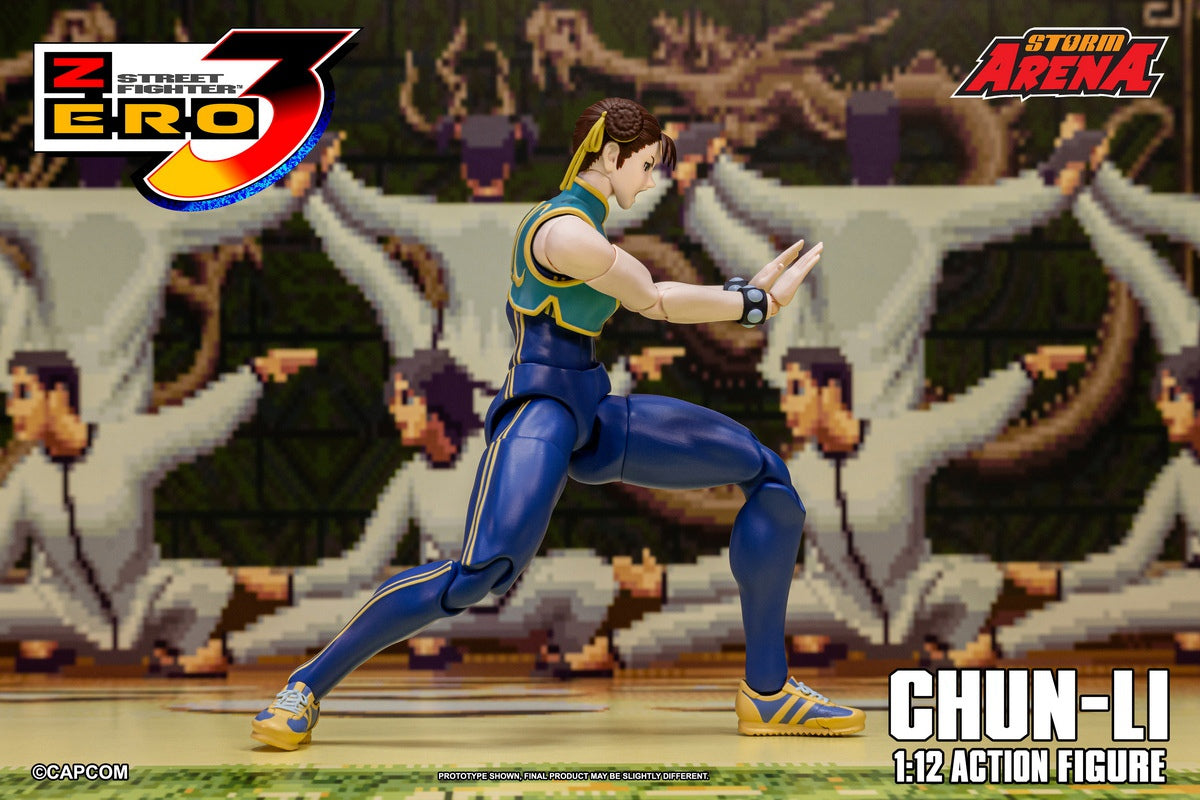 Vorverkauf Storm Arena SFSA06 1/12 Street Fighter Zero 3 CHUN-LI Actionfigur Spielzeug