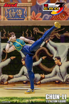 Vorverkauf Storm Arena SFSA06 1/12 Street Fighter Zero 3 CHUN-LI Actionfigur Spielzeug