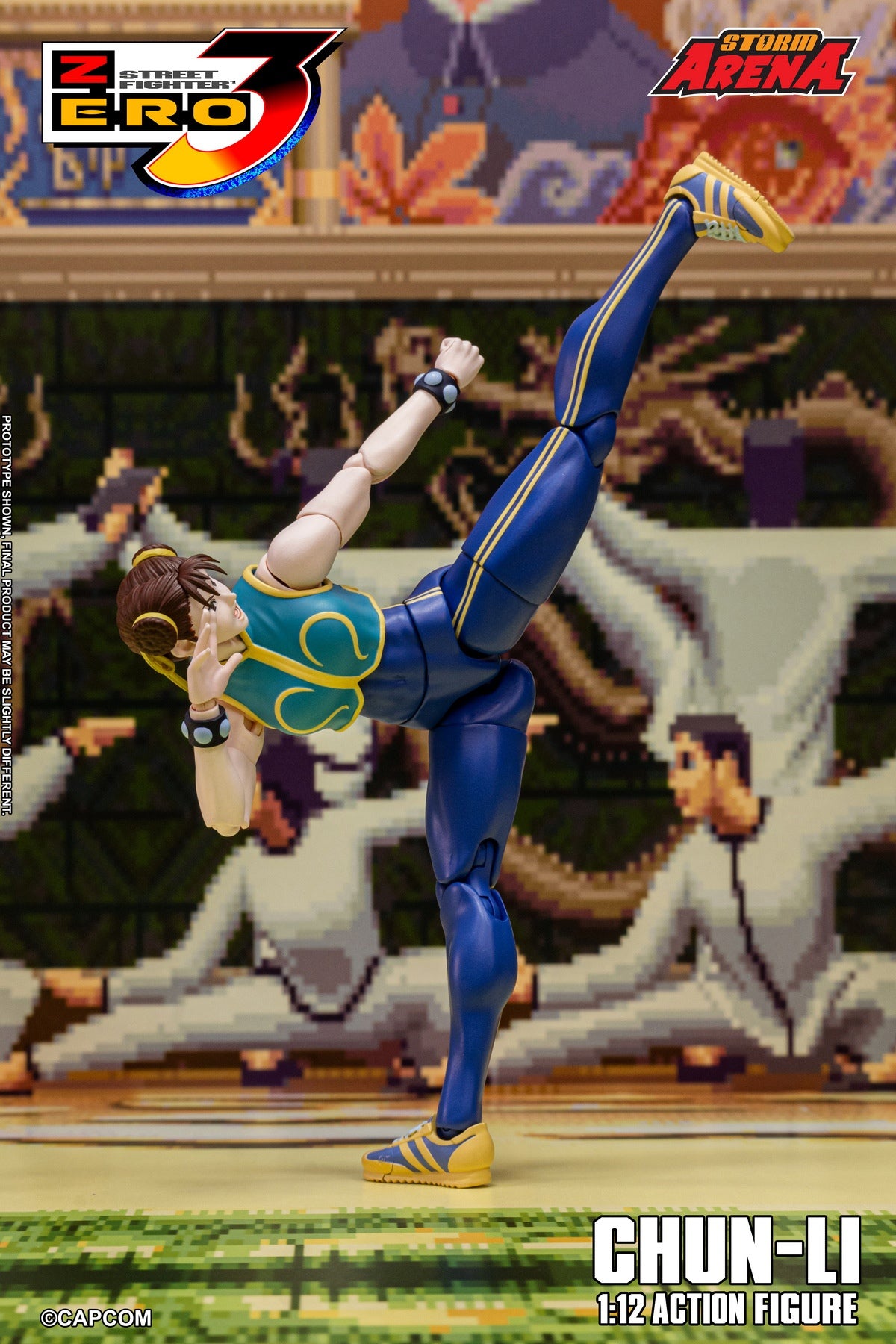 Vorverkauf Storm Arena SFSA06 1/12 Street Fighter Zero 3 CHUN-LI Actionfigur Spielzeug