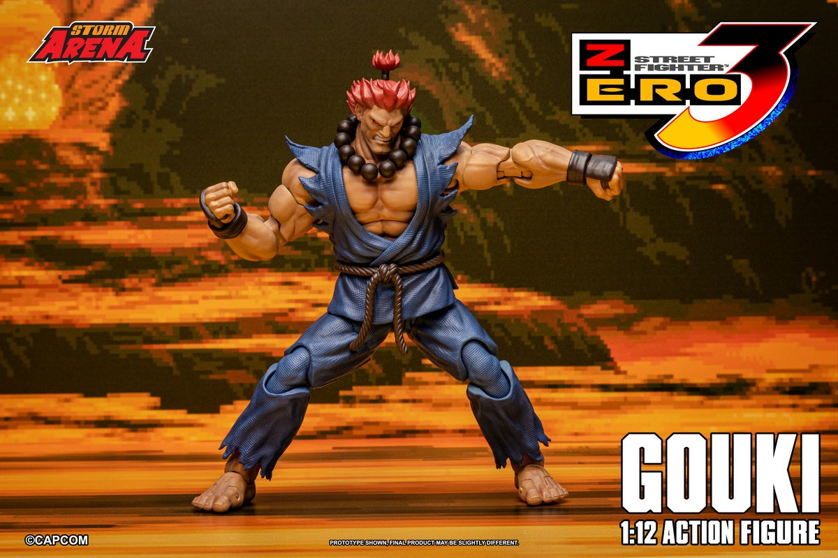 Presale STORM ARENA SFSA07 1/12 Street Fighter Zero 3 Gouki Action Figure Model