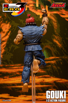Presale STORM ARENA SFSA07 1/12 Street Fighter Zero 3 Gouki Action Figure Model