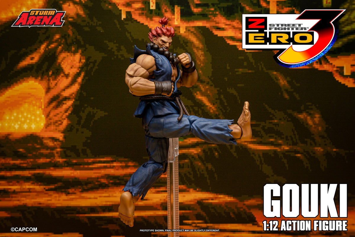 Presale STORM ARENA SFSA07 1/12 Street Fighter Zero 3 Gouki Action Figure Model